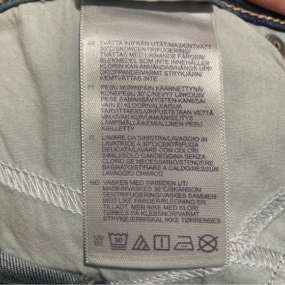 NYDJ Sz 14 Marilyn Straight Ankle Mid Wash Lift Tuck Technology Jeans NEW - Picture 6 of 16